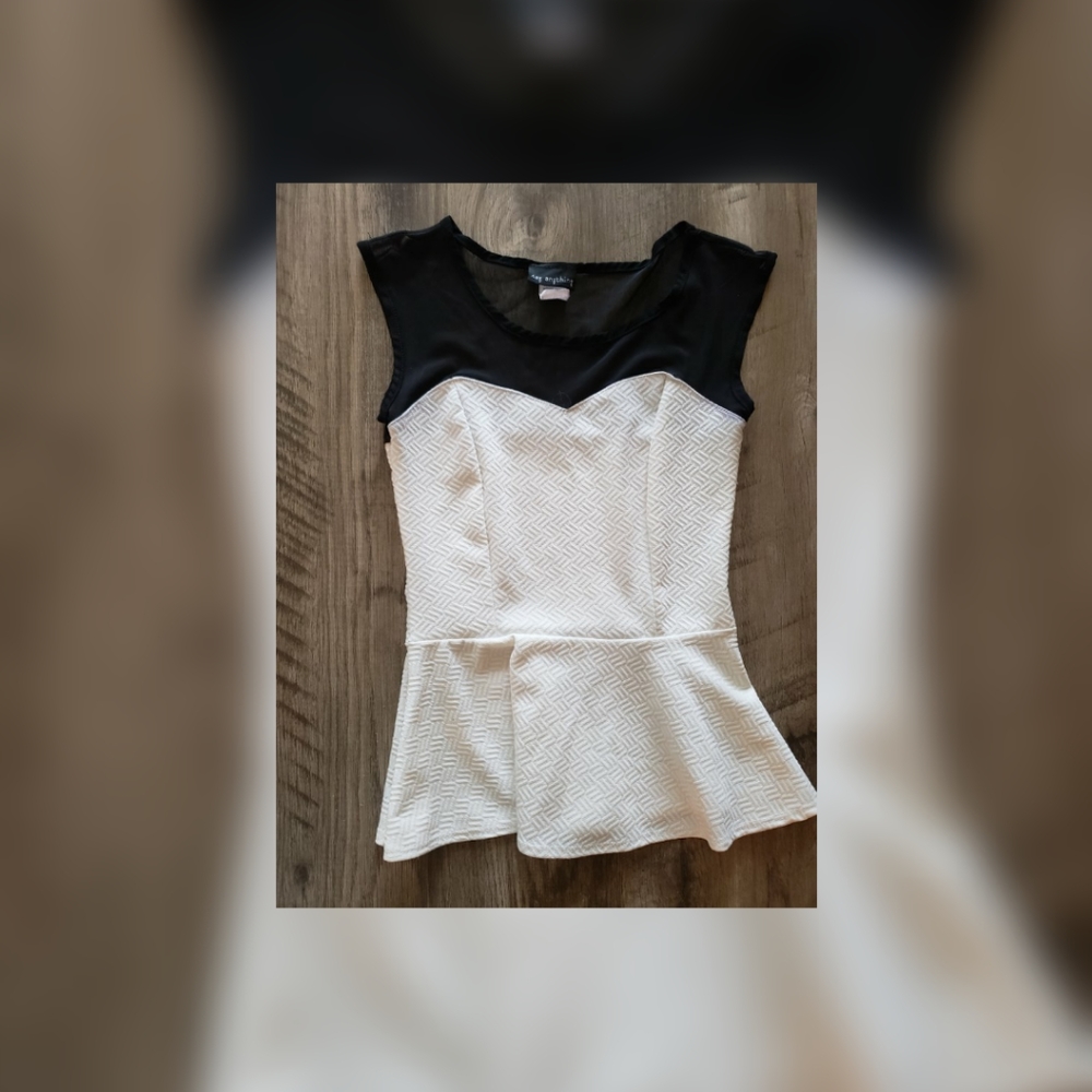 Pleplum top sleeveless